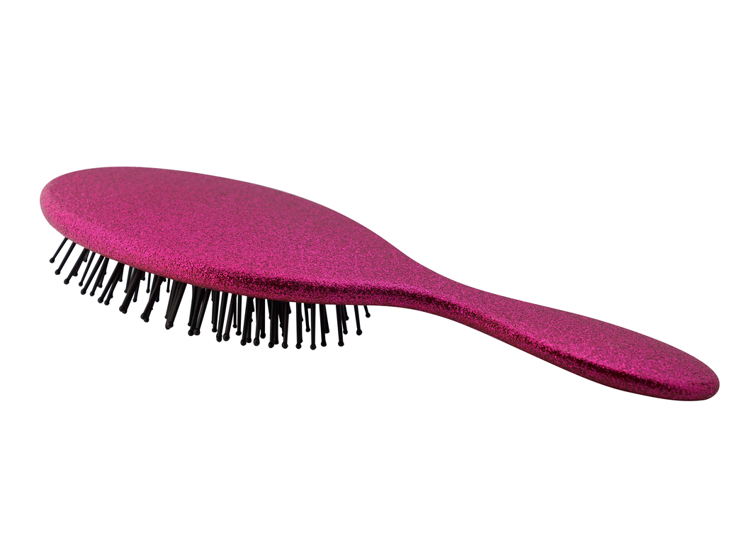 Pink hårbørste